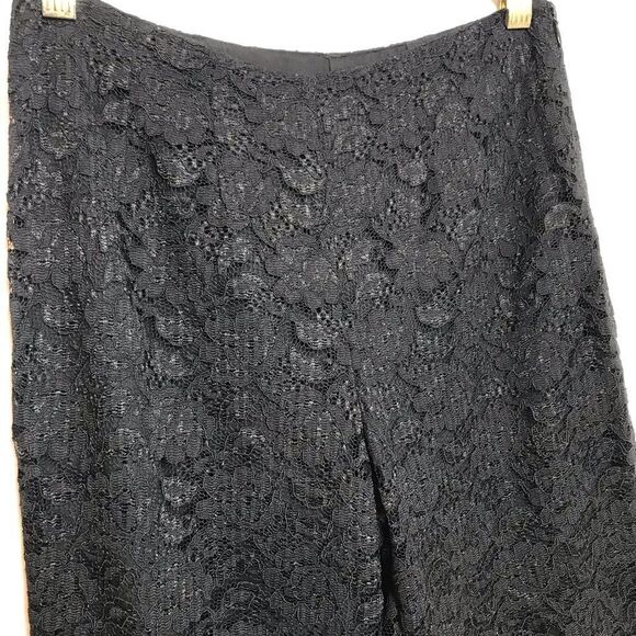 Valerie Separates Black Lace Pants, Size 4 - Picture 7 of 8